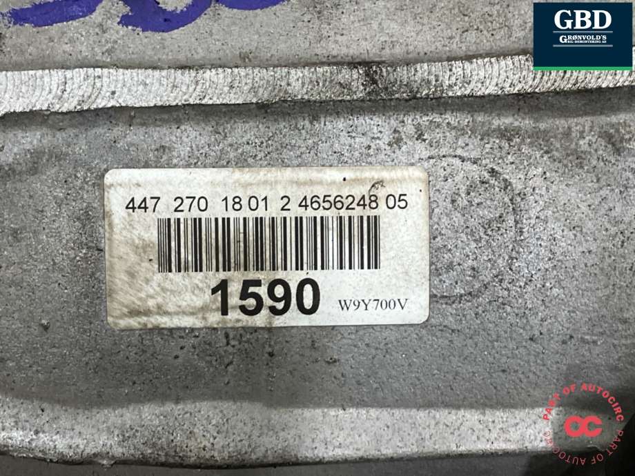 Girkasse automat til Mercedes Vito 2014-->> (W447) (W447) (A 447 270 09 01|A 447 270 09 01 80|447 270 18 01)