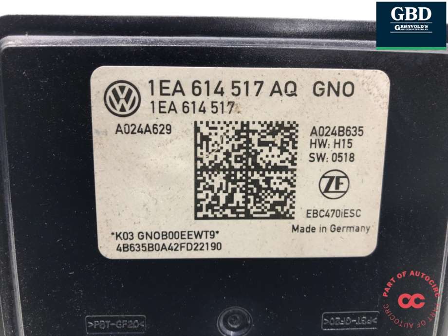 Audi Q4 e-tron, 2021- (1EA 614 517 AR|1EA 614 517 AR BEF)