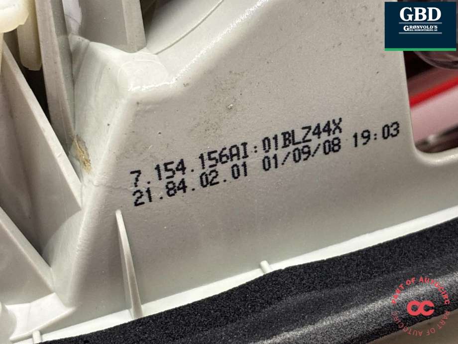 Baklykt høyre indre til BMW 3-Serie 2005-2011 (E90/E91/E92/E93) (E90/E91/E92/E93) (63 21 7 289 428|63 21 4 871 734|)