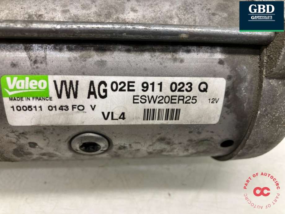 VW Sharan, 2010- (Type II) (02E 911 024 C|02E 911 024 H)