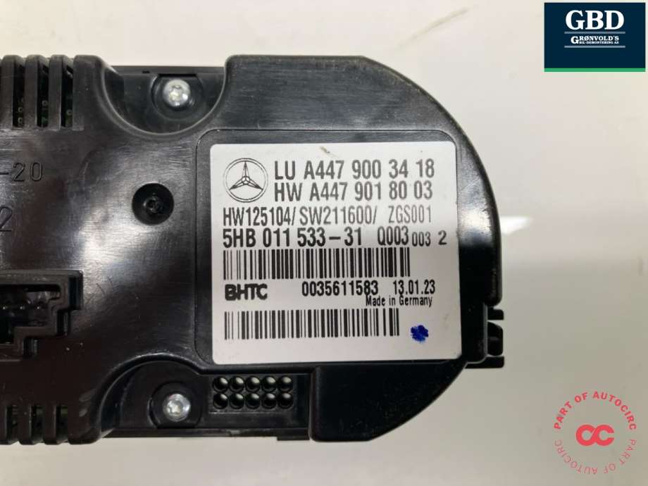 Mercedes Vito, 2014- (W447) (A 447 900 34 18)