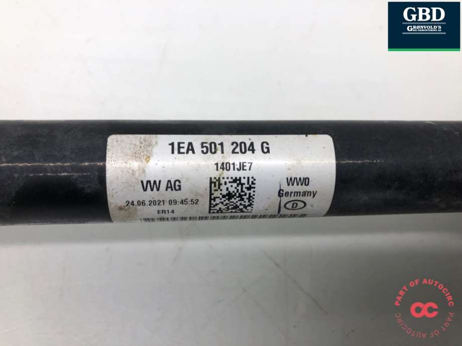 VW ID.3, 2020- (1EA 501 202 E|1EA 501 204 G)