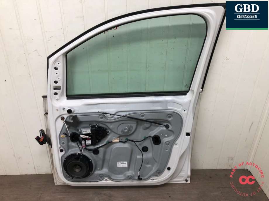 Dør høyre foran til VW Caddy 2010-2015 (Type III, Fase 2) (2K0 831 056 B|)