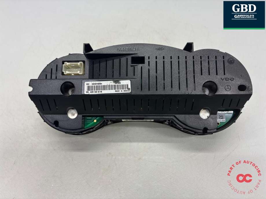 Instrumentpanel til Mercedes R-Klasse 2006-2013 (W251) (W251) (A 251 440 52 11|A 251 540 43 48|A2C53168071)