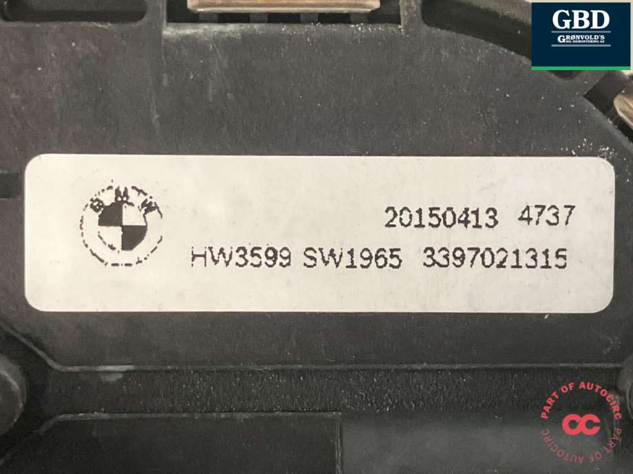 BMW X3, 2010-2017 (F25) (61 61 5 A3E DC5)