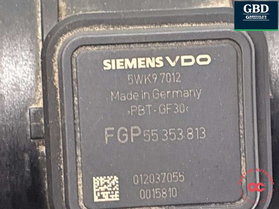 Luftmengde/luftmassemåler til Opel Astra H 2004-2009 (93185443|55353813|)