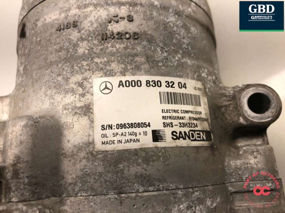 Mercedes GLE, 2019- (W167) (A 000 830 32 04)