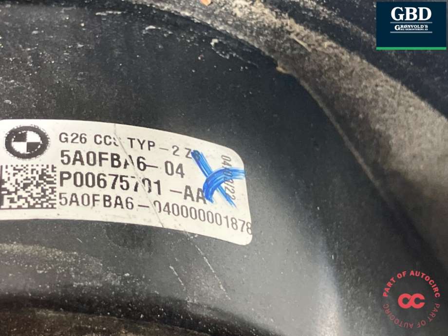 BMW i4, 2021- (G26) (61 12 5 B39 C73|61 12 5 A7E EE9)