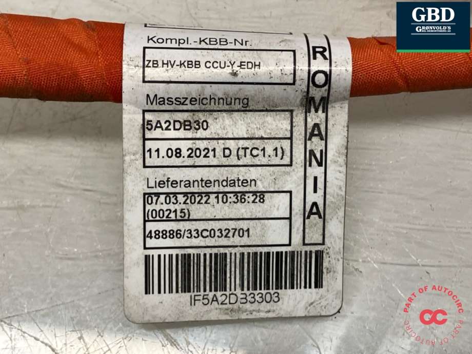 BMW i4, 2021- (G26) (5A2DB30)
