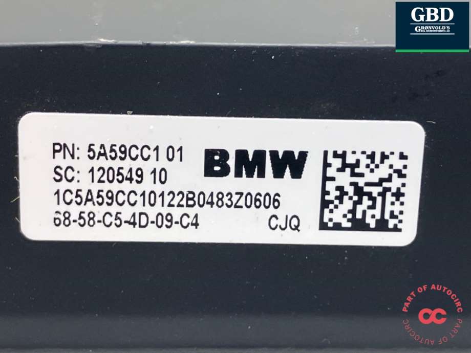 BMW i4, 2021- (G26) (5A59CC1 01)
