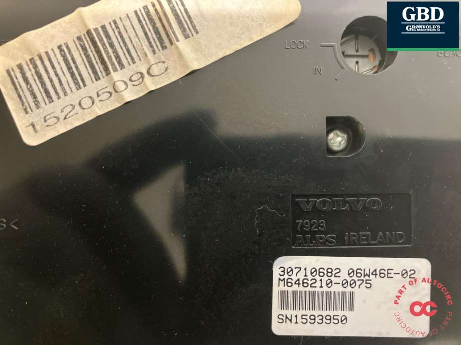 Volvo XC90, 2007-2014 (Type I, Fase 2) (30782691|30710682|1520509C)