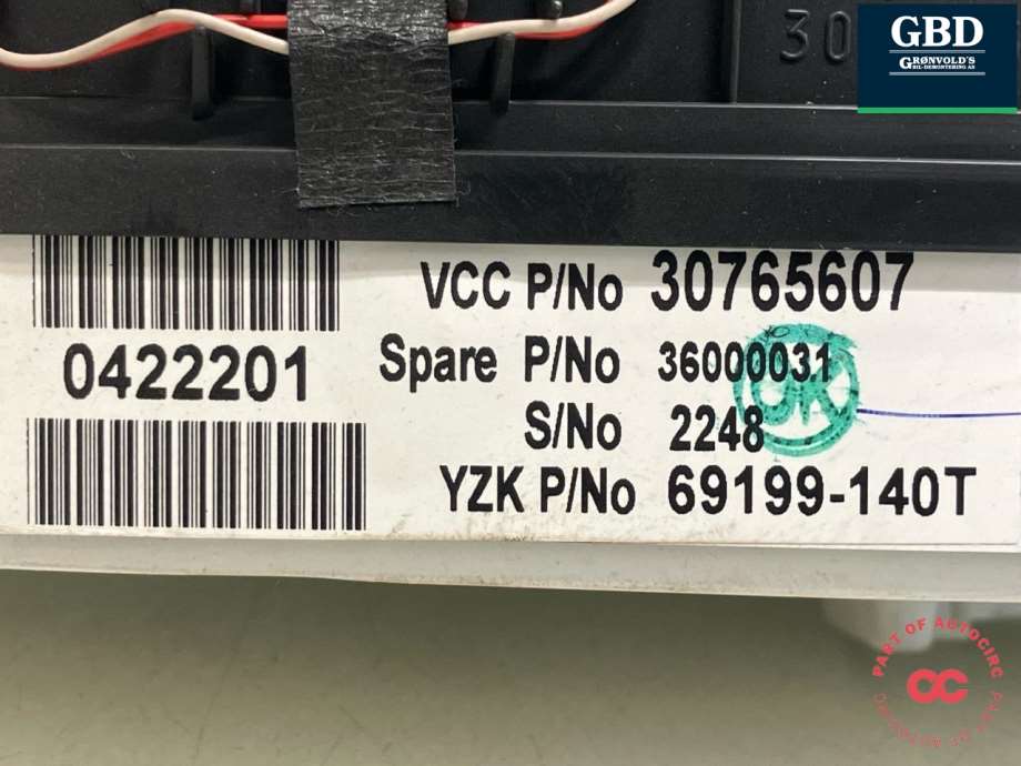 Volvo XC90, 2007-2014 (Type I, Fase 2) (36002777|30765607|36000031)