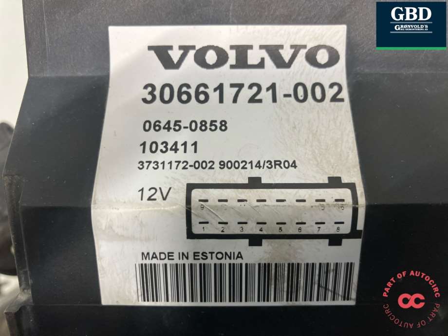 Volvo XC90, 2007-2014 (Type I, Fase 2) (30661775|30661721|0645-0858)