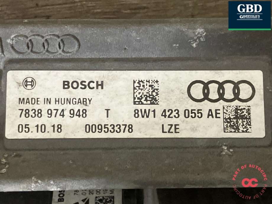 Audi A4, 2015-2019 (Type V, Fase 1) (B9) (8W1 423 055 AJ|8W1 423 055 AE)