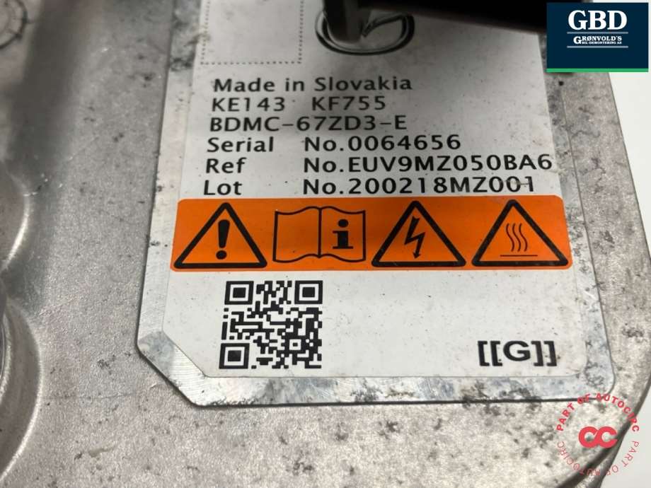 Mazda CX-30, 2020- (BDMC67ZD3E|KE143KF755)