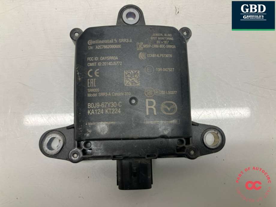 Mazda CX-30, 2020- (B0J967Y30D|B0J9-67Y30-C)