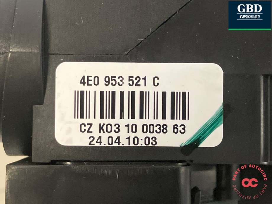 Bryter combi til Audi Q7 2010-2015 (Type I, Fase 2)  (4E0 953 513 G  4PK|4E0 953 503 G  4PK|4E0 953 521 C  4PK| 4F0 953 549 D)