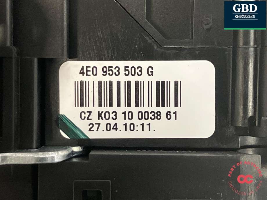 Bryter combi til Audi Q7 2010-2015 (Type I, Fase 2)  (4E0 953 513 G  4PK|4E0 953 503 G  4PK|4E0 953 521 C  4PK| 4F0 953 549 D)