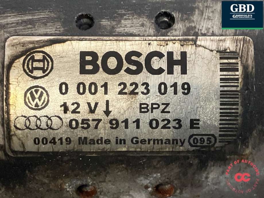 Audi Q7, 2010-2015 (Type I, Fase 2) (BOSCH|057 911 023 E|057 911 023 EX|0 001 223 019)