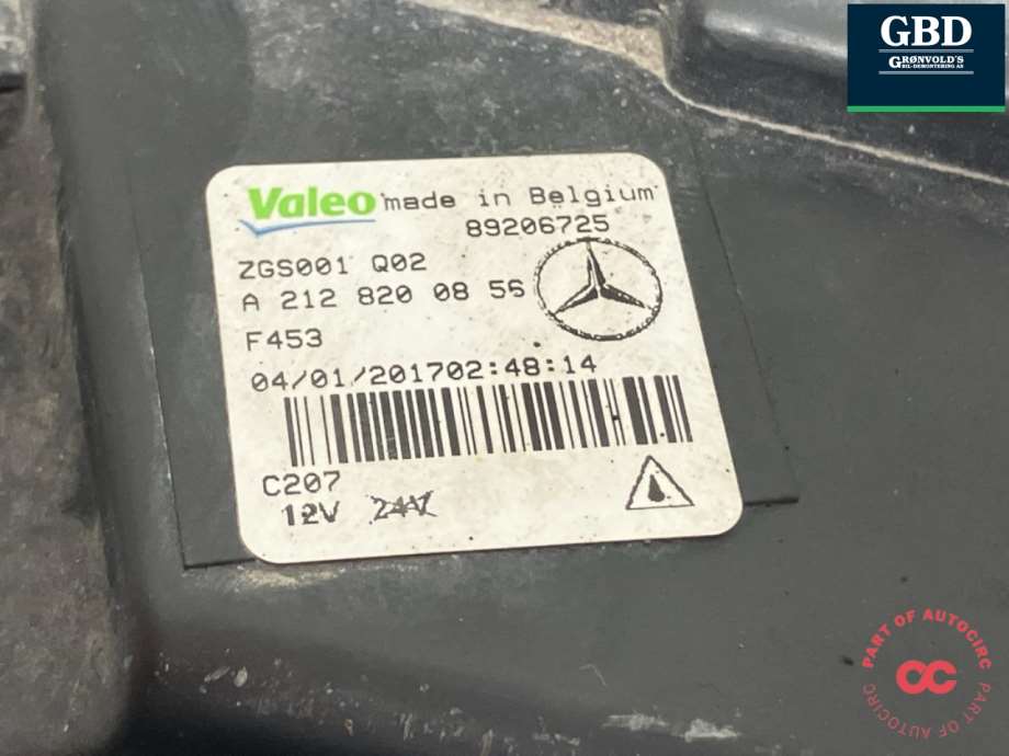 Mercedes E-Klasse, 2009-2013 (W212, Fase 1) (A 212 820 08 56)