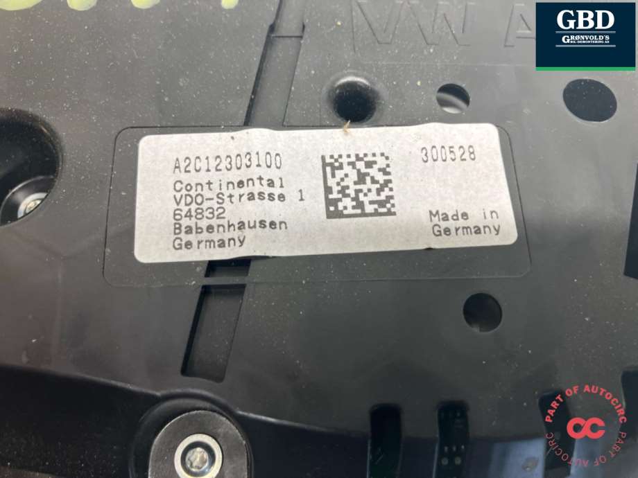 VW Golf VII, 2017-2020 (Fase 2) (5G1 920 754 C)