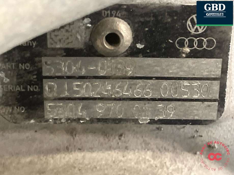VW Transporter / Caravelle, 2015-2019 (T6) (03L 145 715 J|03L 145 715 JX|5304-0139)