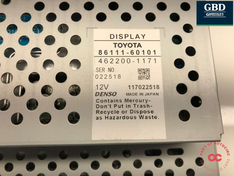 Toyota Land Cruiser 120, 2002-2009 (8611160101)