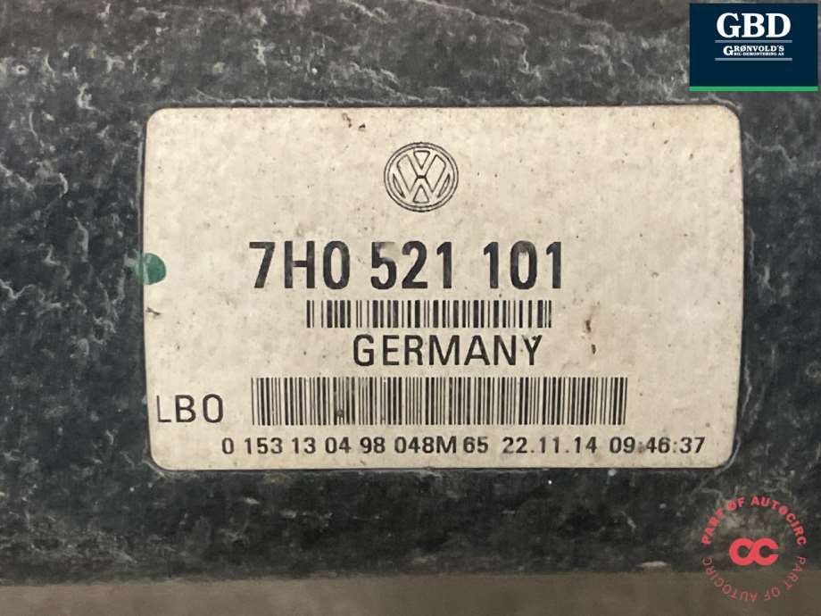 VW Transporter / Caravelle, 2015-2019 (T6) (7H0 521 101)