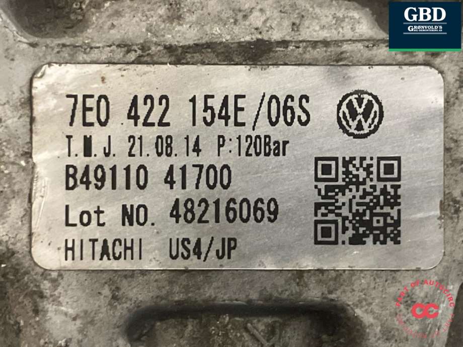 VW Transporter / Caravelle, 2015-2019 (T6) (2H0 422 154 A|B49110 41700)
