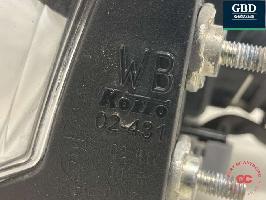 Toyota Corolla, 2019- (KOITO|81581-02C60|02-431)