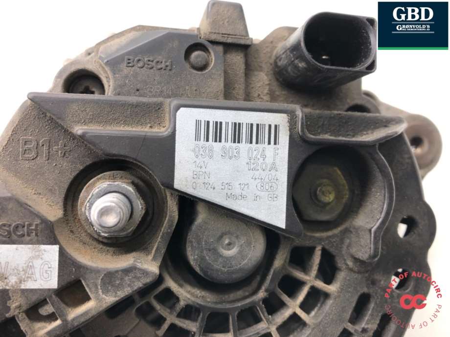 VW Transporter / Caravelle, 2003-2009 (T5, Fase 1) (038 903 018 QX|038 903 018 Q|JZW 903 021 FX)
