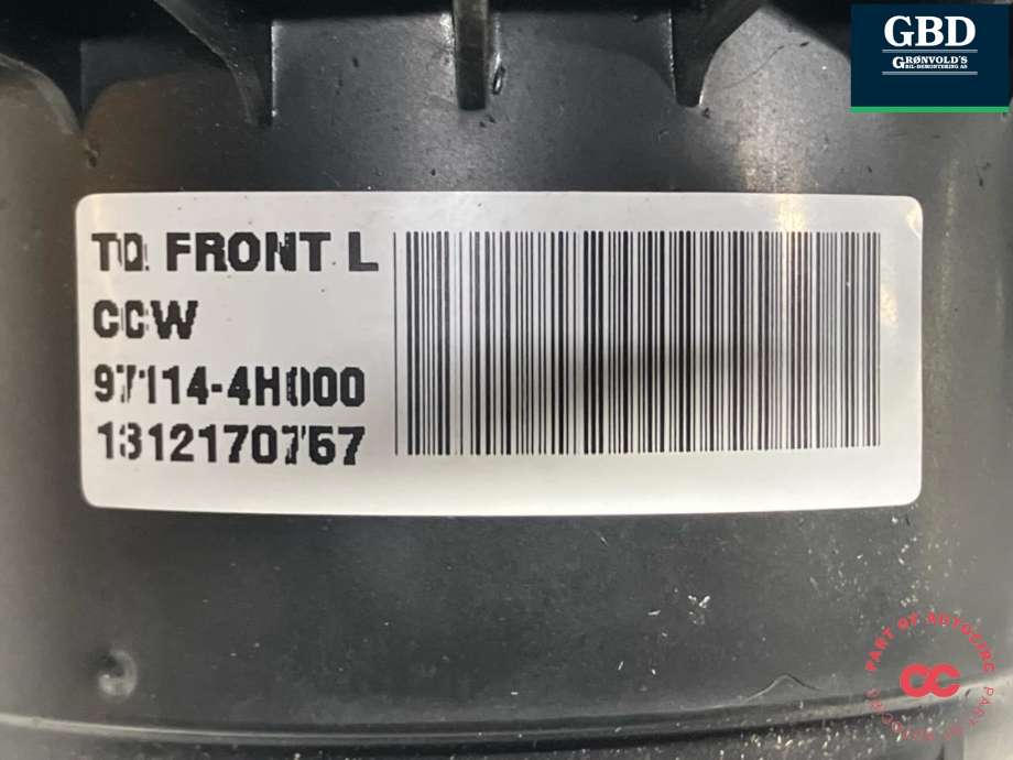 Varmeapparat motor til Hyundai H-1 2012-->> (Type II, Fase 2) (97114 4H000|)