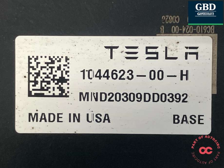 Bremsecaliper venstre bak, elektrisk til Tesla Model 3 2018-2023 (Fase 1) (1044623-00-H|1044623-00-G | 1044623-97-F|1044623-00-I)