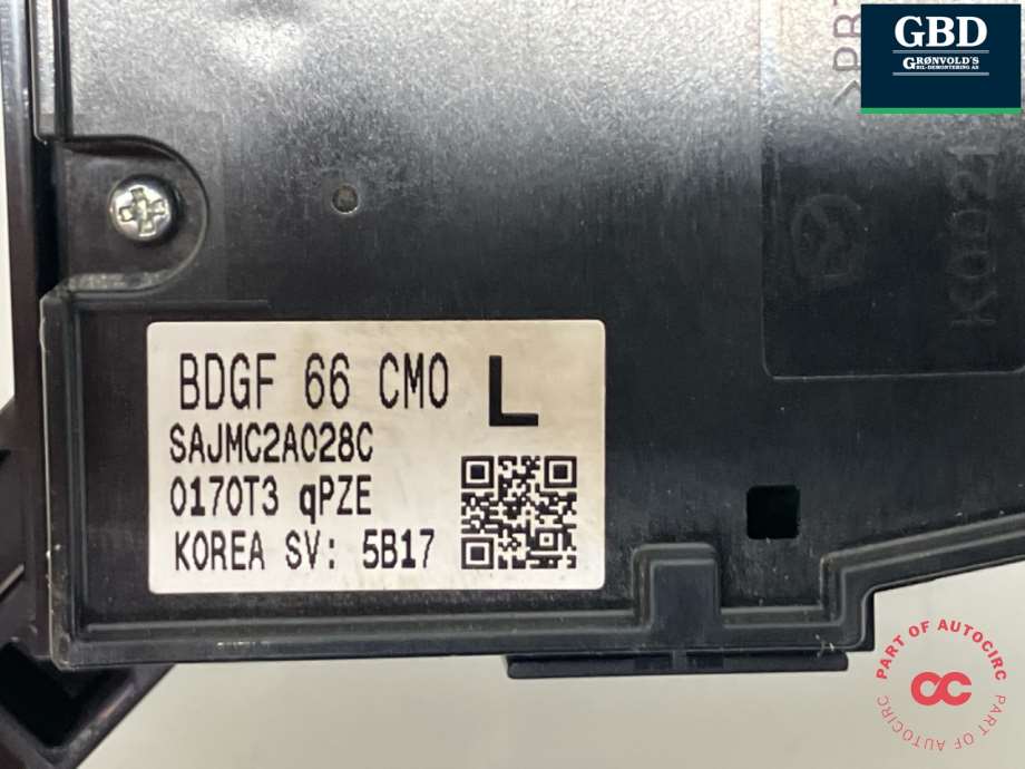 Mazda CX-30, 2020- (BDGF66CM0|SAJMC2A028C)