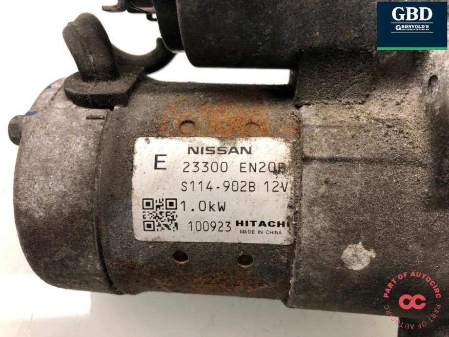 Nissan Qashqai, 2010-2014 (Type I, Fase 2) (23300EN20D|23300EN20B)