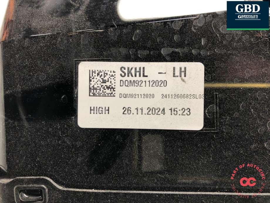 Frontlykt venstre full-LED til Škoda Elroq 2025-->>  (5LB 941 035|)