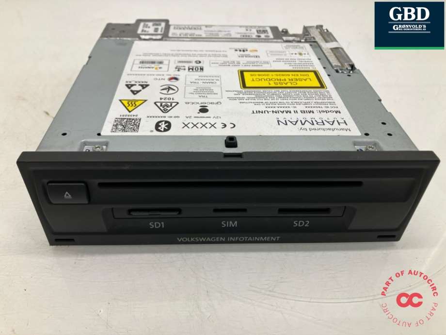 VW Passat, 2015-2019 (B8, Fase 1)(|3G0 035 021 B)