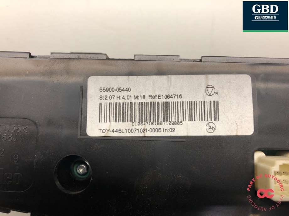Toyota Avensis, 2009-2015 (Type III, Fase 1) (5590005440)