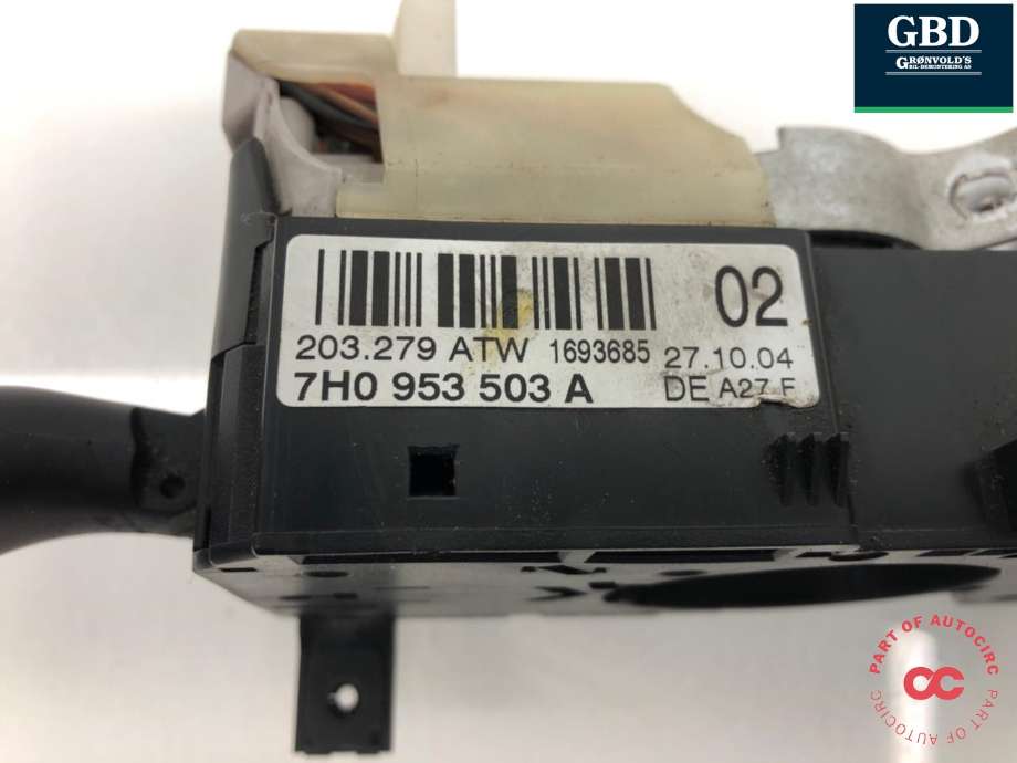 Bryter combi til VW Transporter / Caravelle 2003-2009 (Fase 1) (T5) (T5) (7H0 953 513|7H0 953 503 A|7H0 953 513    9B9)