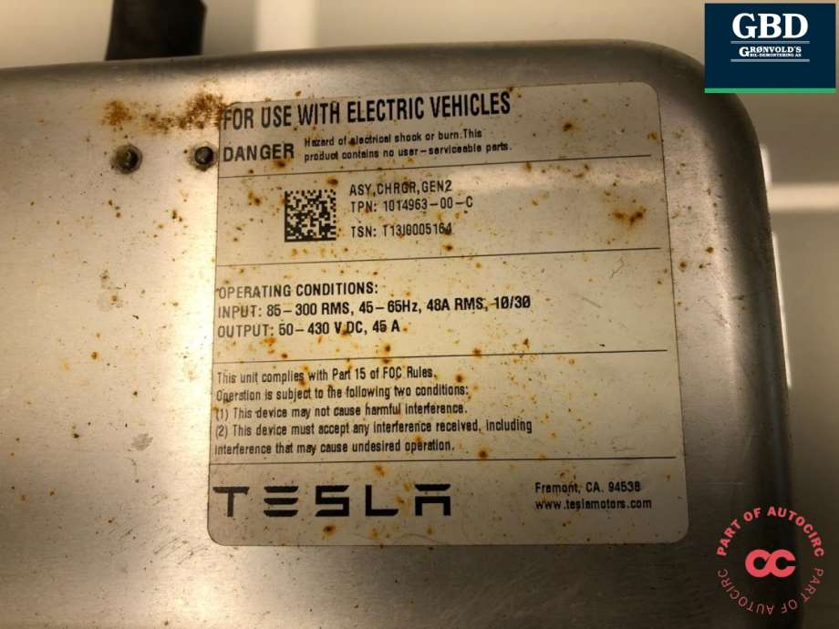 Tesla Model S, 2013-2016 (Fase 1) (1014963-00-C)