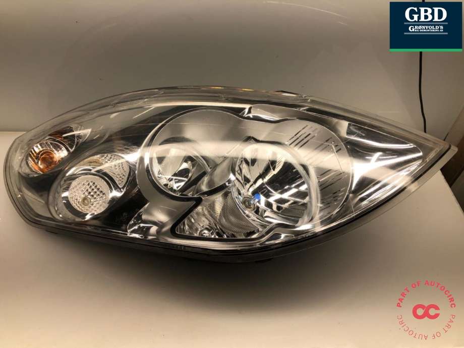 Frontlykt høyre halogen til Renault Master, 2014-->> (Type III, Fase 2) (260108490R)