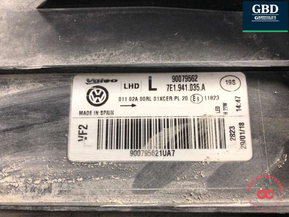 VW Transporter / Caravelle, 2015-2019 (T6) (7E1 941 773)