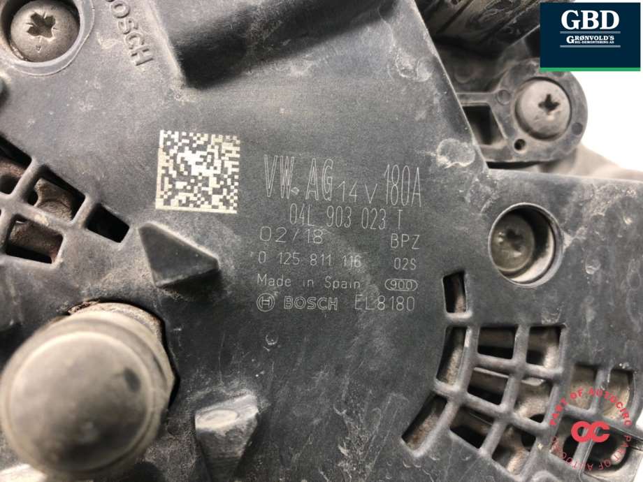 VW Transporter / Caravelle, 2015-2019 (T6) (04L 903 023 T|04L 903 023 TX)
