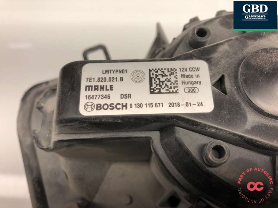 VW Transporter / Caravelle, 2015-2019 (T6) (7E1 820 021 B)