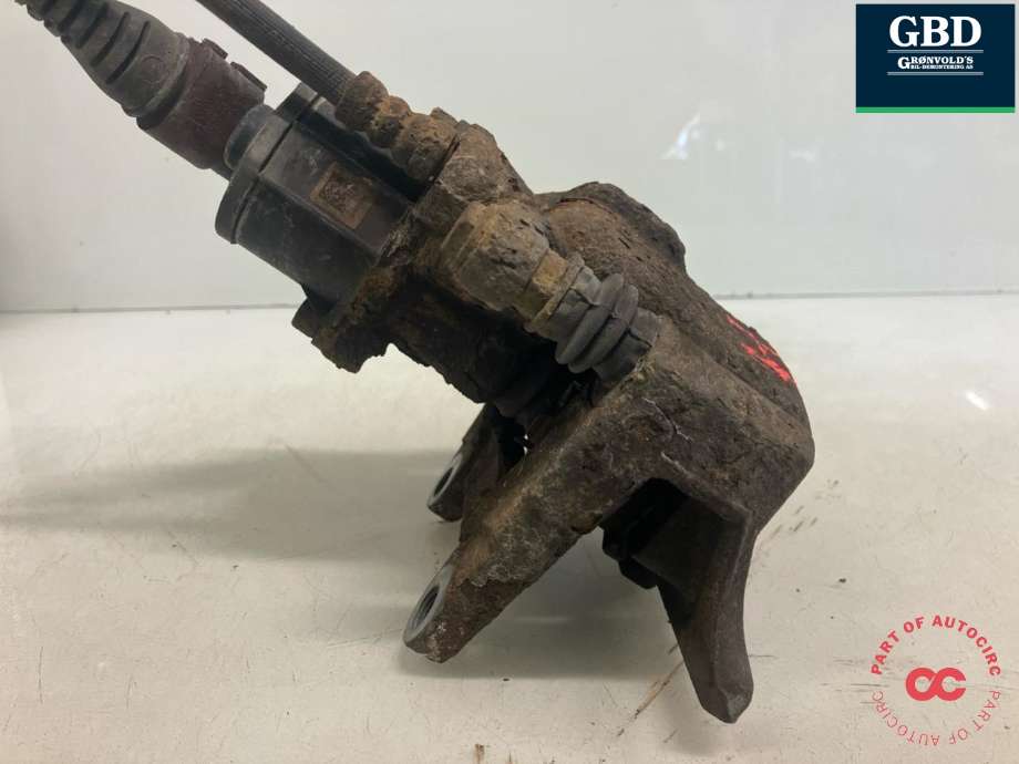 Bremsecaliper høyre bak, elektrisk til Audi A6 2008-2011 (Type III, Fase 2) (C6) (C6) (4F0 615 404 F|)