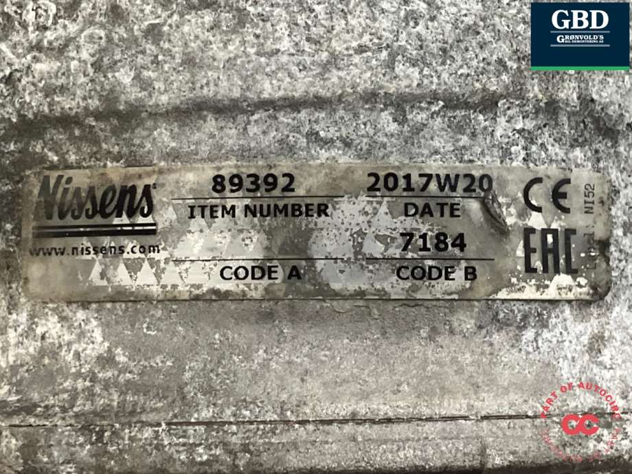 Nissan X-Trail, 2007-2014 (T31) (NISSENS|926001DE0A|89392)