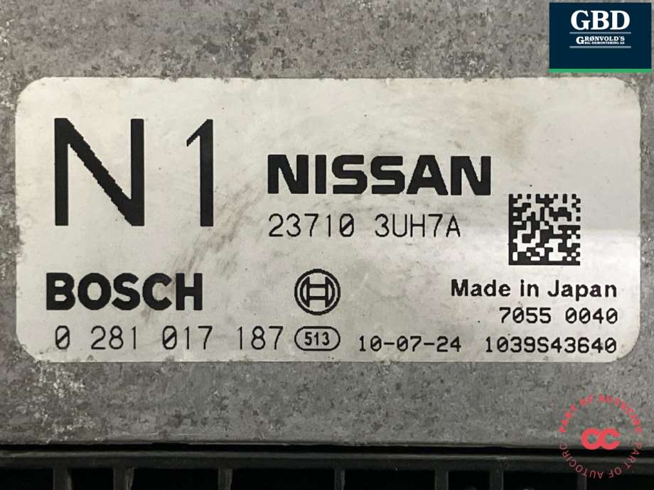 Nissan X-Trail, 2007-2014 (T31) (BOSCH|237103UH7A|0 281 017 187)