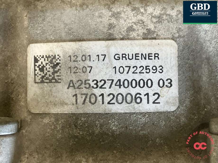 Girkasse automat til Mercedes GLC 2015-2022 (X253) (X253) (A 205 270 13 02|A 205 270 13 02 80)