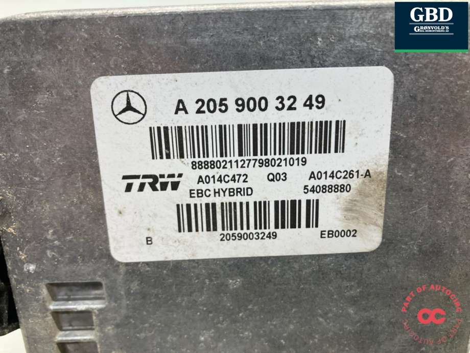 ABS sentral til Mercedes GLC 2015-2022 (X253) (X253) (A 205 900 34 49|A 205 900 34 49 80|A 205 900 32 49)