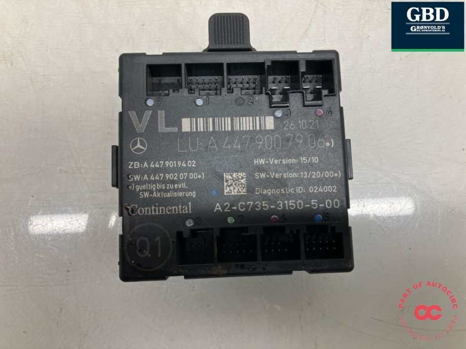 Mercedes EQV, 2020- (W447)(|A 447 900 79 06)